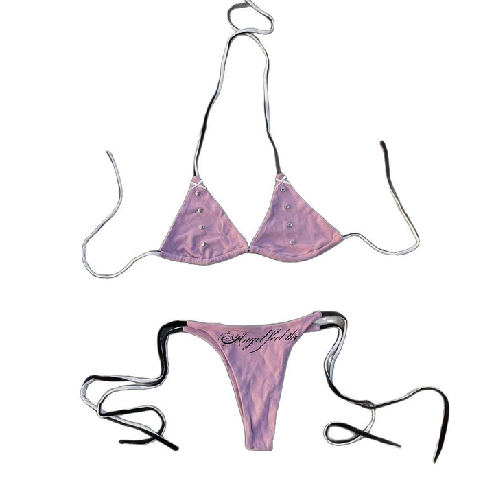 Women's seductive bikini set with unique accents StylebySassy