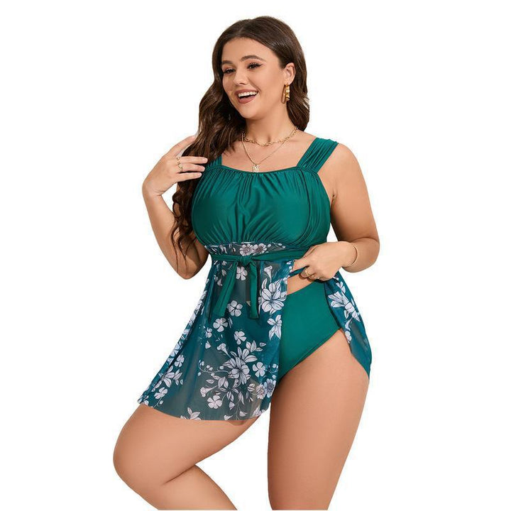 Ladies beach dress with transparent overlay StylebySassy