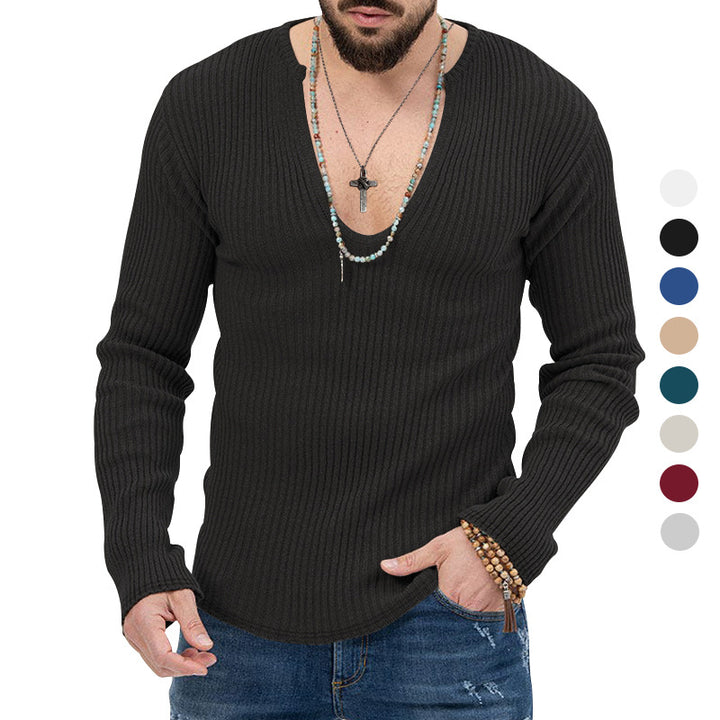 Men's lightweight fleece shirt jacket with snap button placket and side pockets StylebySassy