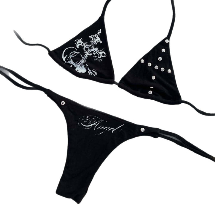 Women's bikini set with elaborate details and unique accents StylebySassy