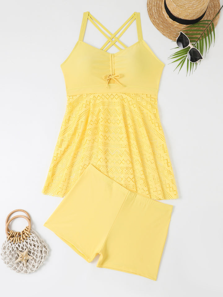 Ladies' swimsuit with airy tunic StylebySassy