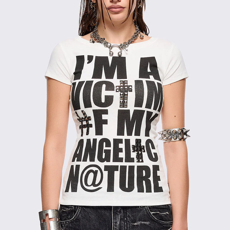 Women's T-Shirt with creative graphic print StylebySassy