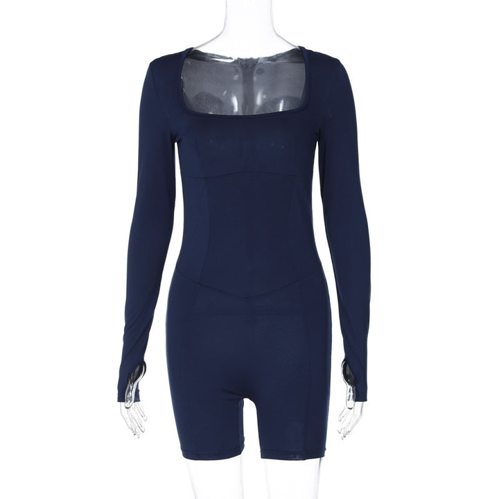 Women’s Sporty Long Sleeve Jumpsuit StylebySassy