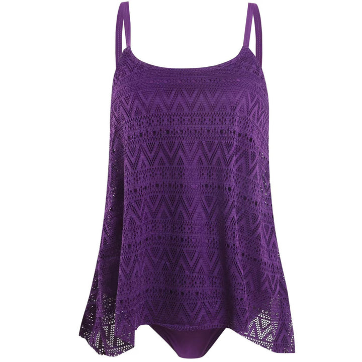 Women elegant beach top with fashionable cut-out pattern StylebySassy