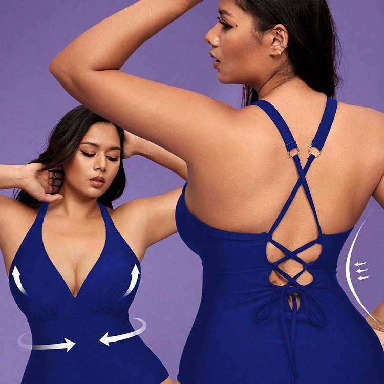 Women elegant one-piece swimsuit StylebySassy