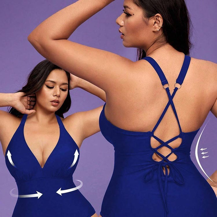 Women elegant one-piece swimsuit StylebySassy