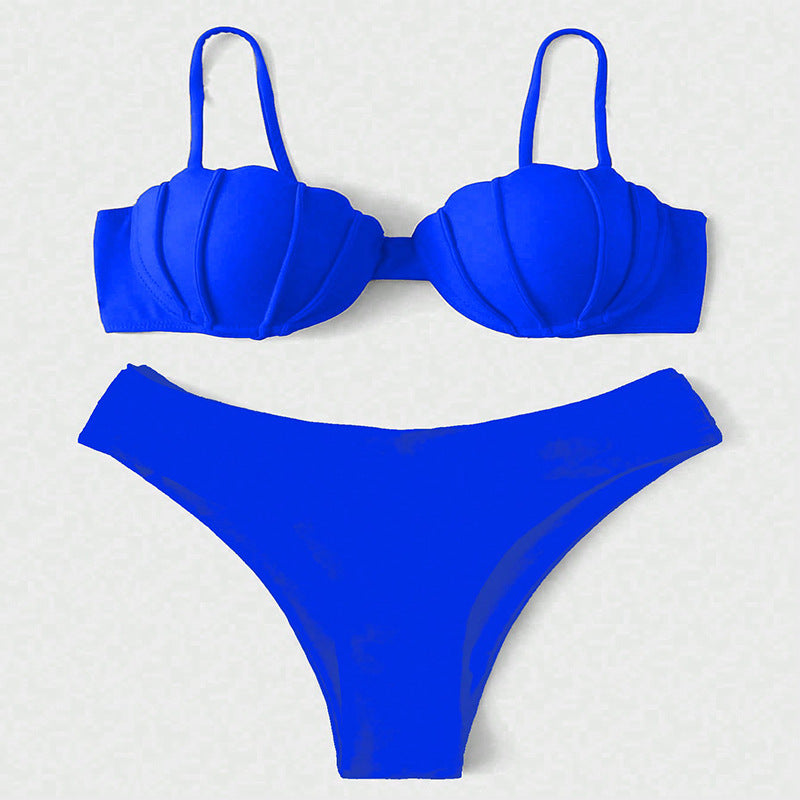 Women's bikini set with padded top and high-cut bottom StylebySassy