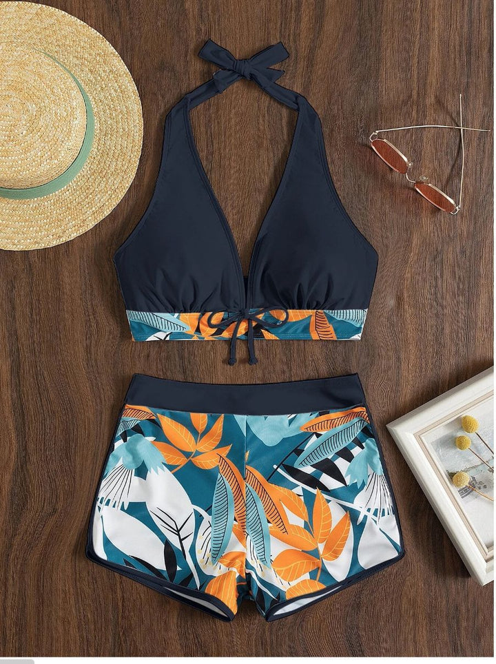 Women's Sporty Bikini Set with Concealed Belly StylebySassy