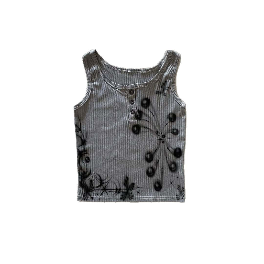 Women's fashionable top with creative print StylebySassy