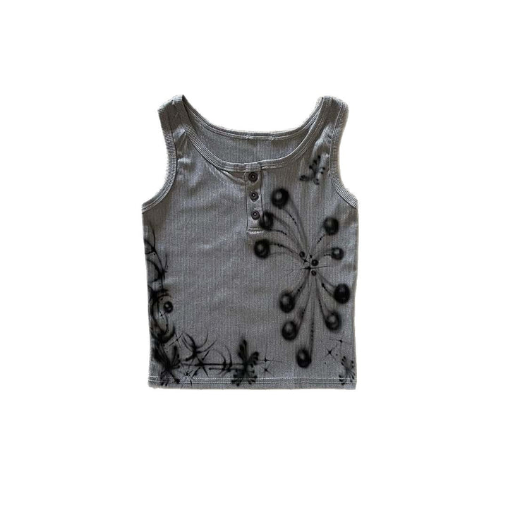 Women's fashionable top with creative print StylebySassy