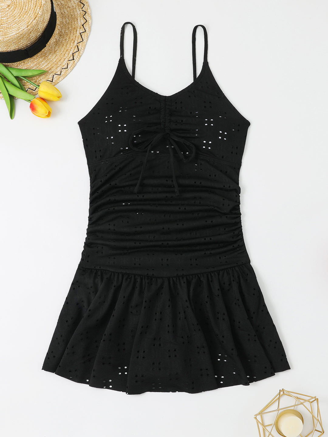 Women’s Wrap Swimsuit with Fashionable Ruffle Details StylebySassy
