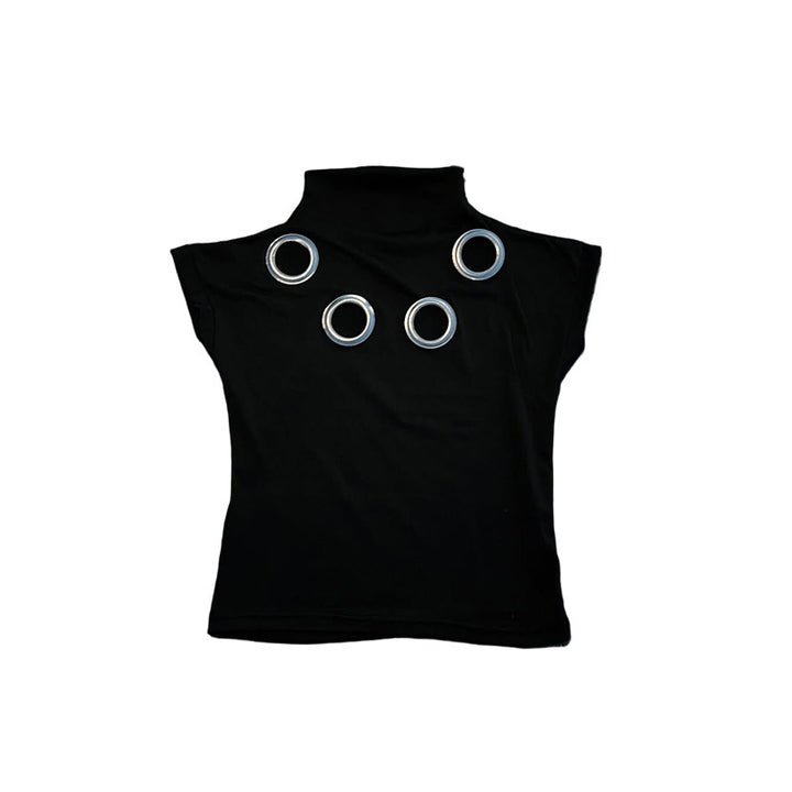 Women's T-Shirt with unique eyelets StylebySassy