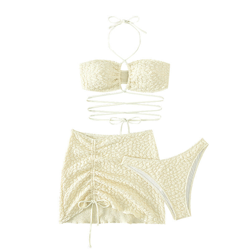 Women's Bikini Set with Sophisticated Wrap Design StylebySassy