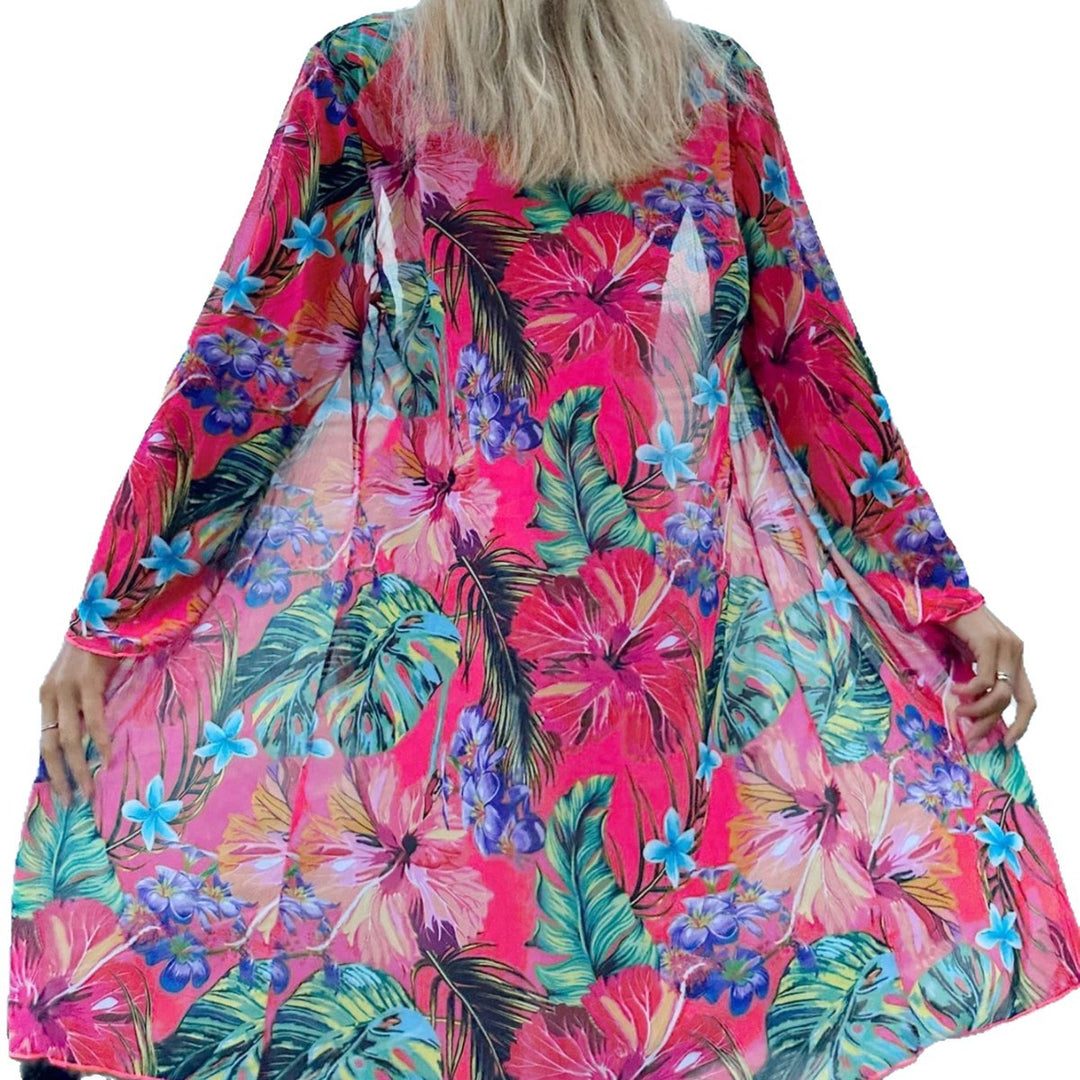 Women's Bikini Set with Airy Cover-Up Jacket StylebySassy
