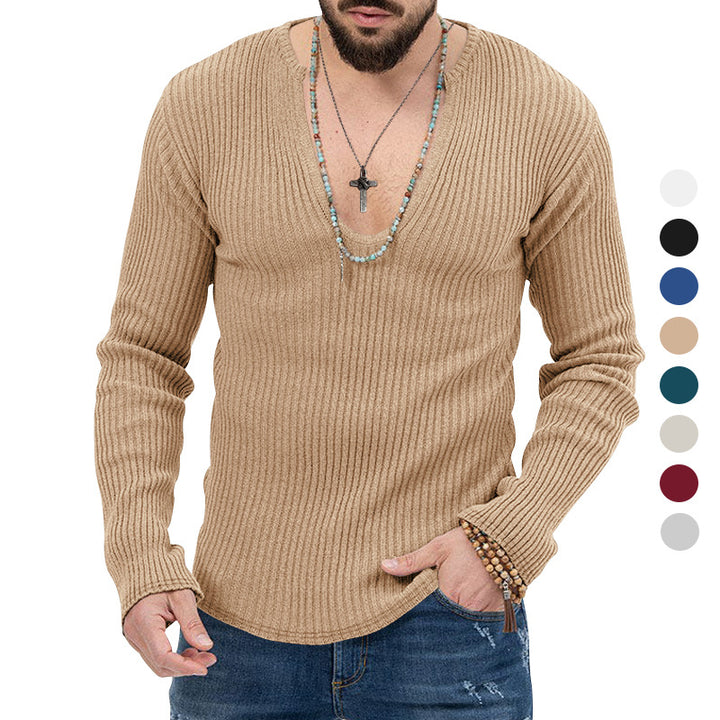 Men's lightweight fleece shirt jacket with snap button placket and side pockets StylebySassy