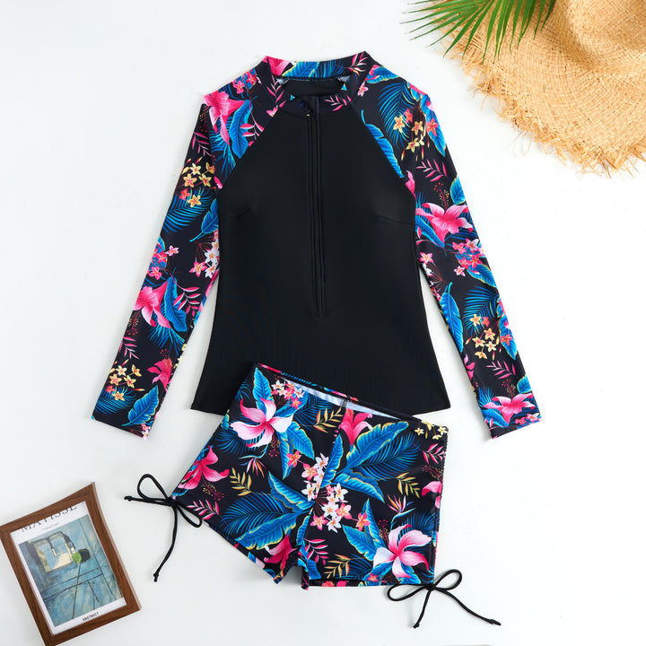 Ladies Sporty Long Sleeve Surf Wetsuit StylebySassy
