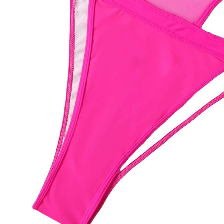 Women One-Piece Swimsuit with Sporty Design StylebySassy