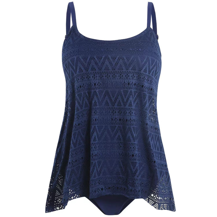 Women elegant beach top with fashionable cut-out pattern StylebySassy