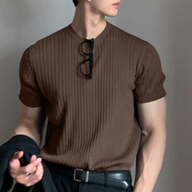 Unisex nan ribbed loose fit T-shirt made of cotton mix StylebySassy