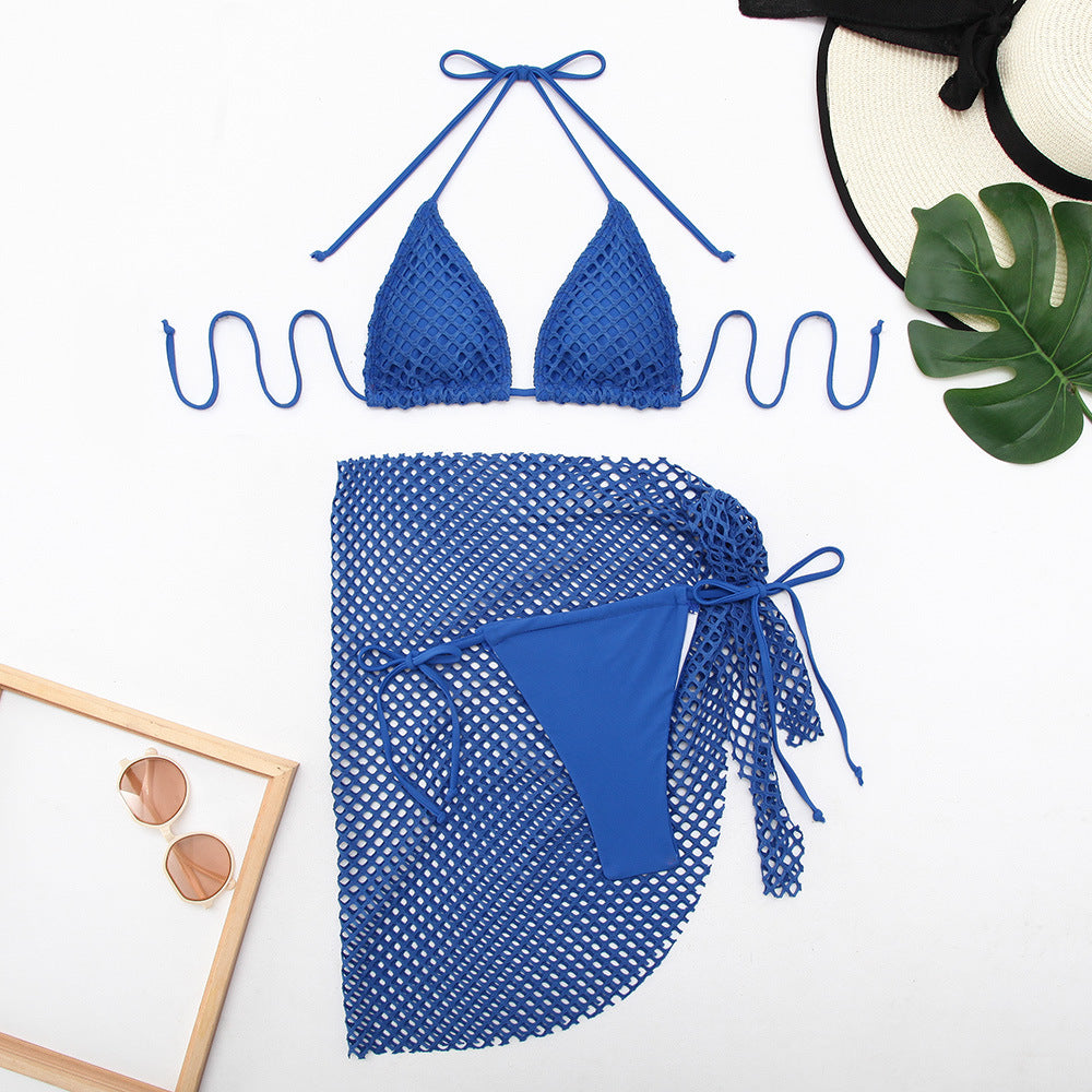 Women Mesh Pattern Bikini Set StylebySassy
