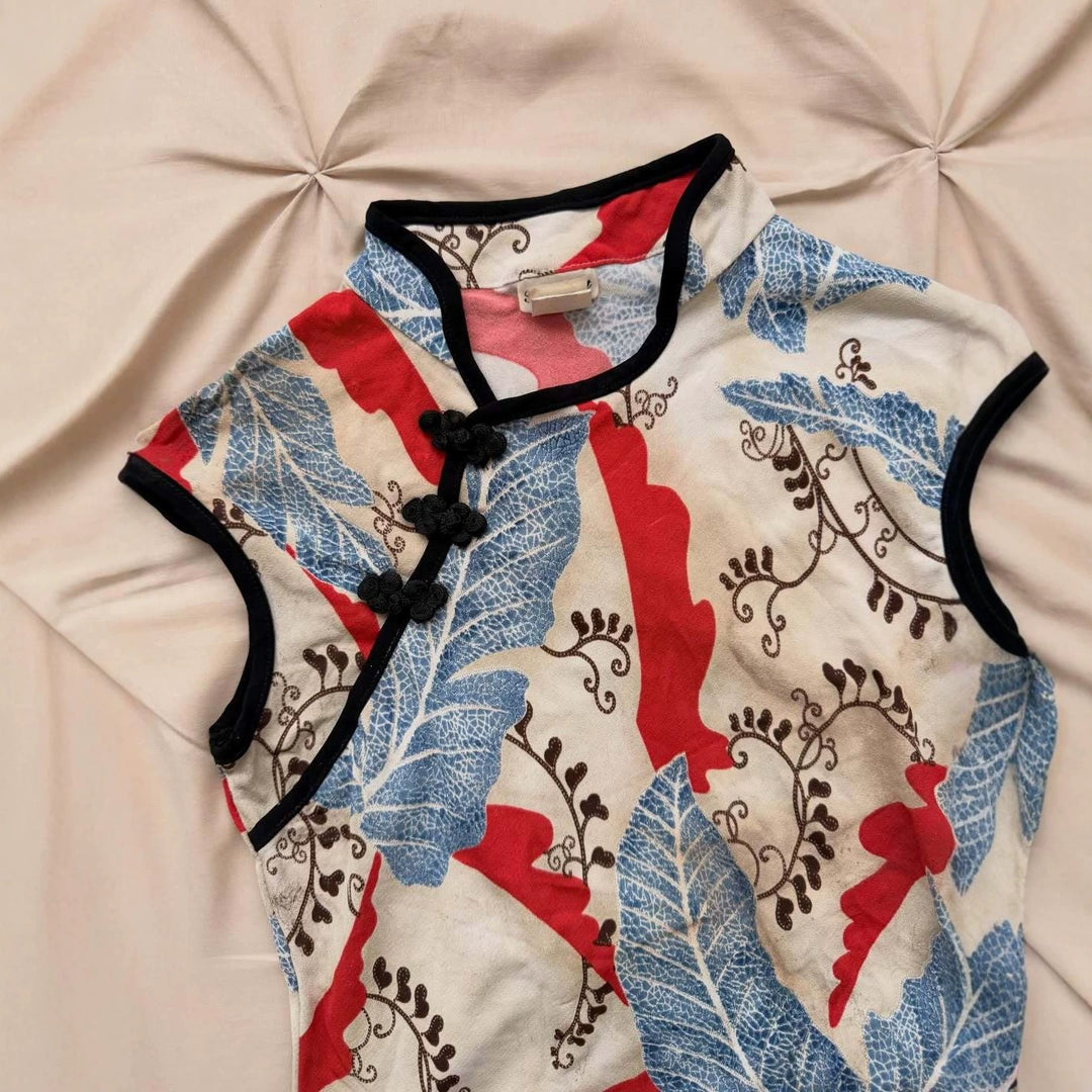 Women’s Fashion Top with Asian Elements StylebySassy