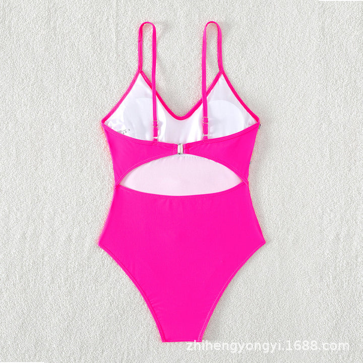 Women's swimsuit with colorful fringe design StylebySassy