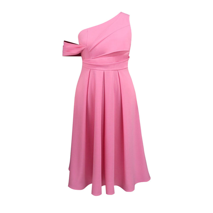 Women’s evening dress with asymmetric cut and elegant top StylebySassy