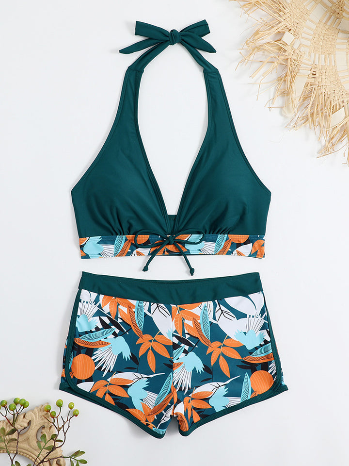 Women's Sporty Bikini Set with Concealed Belly StylebySassy
