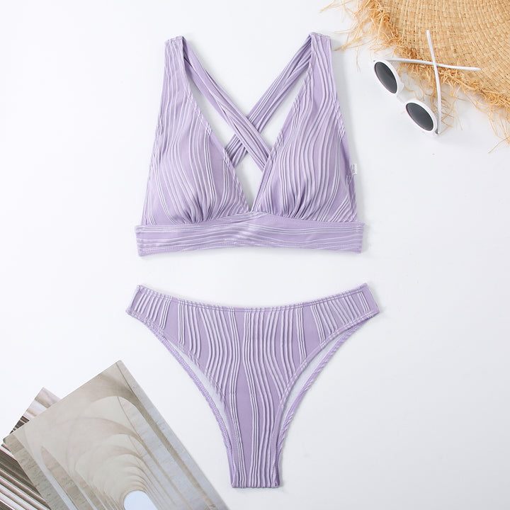 Ladies Refined Triangle Bikini Set StylebySassy