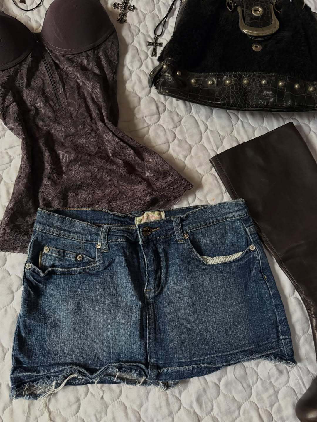 Women’s Vintage Style Denim Shorts StylebySassy