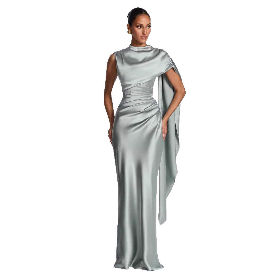 Women Long Sleeve Evening Dress StylebySassy
