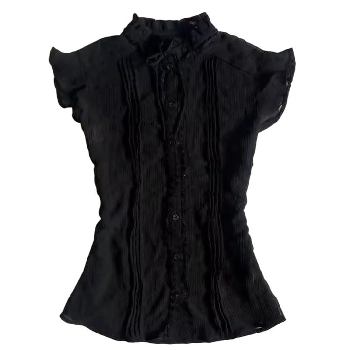 Women's Ruffle Skirt with Laced Top StylebySassy