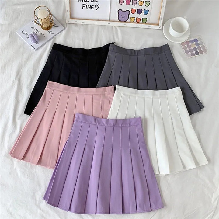 Women's pleated skirt with elegant pleat details StylebySassy