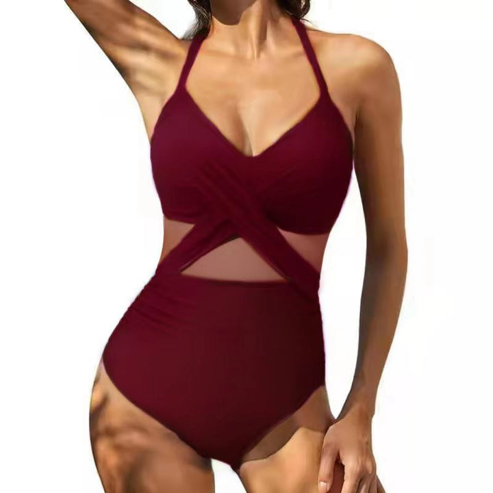 Ladies High-Quality One-Piece Swimsuit with Trendy Cut-Out Details StylebySassy