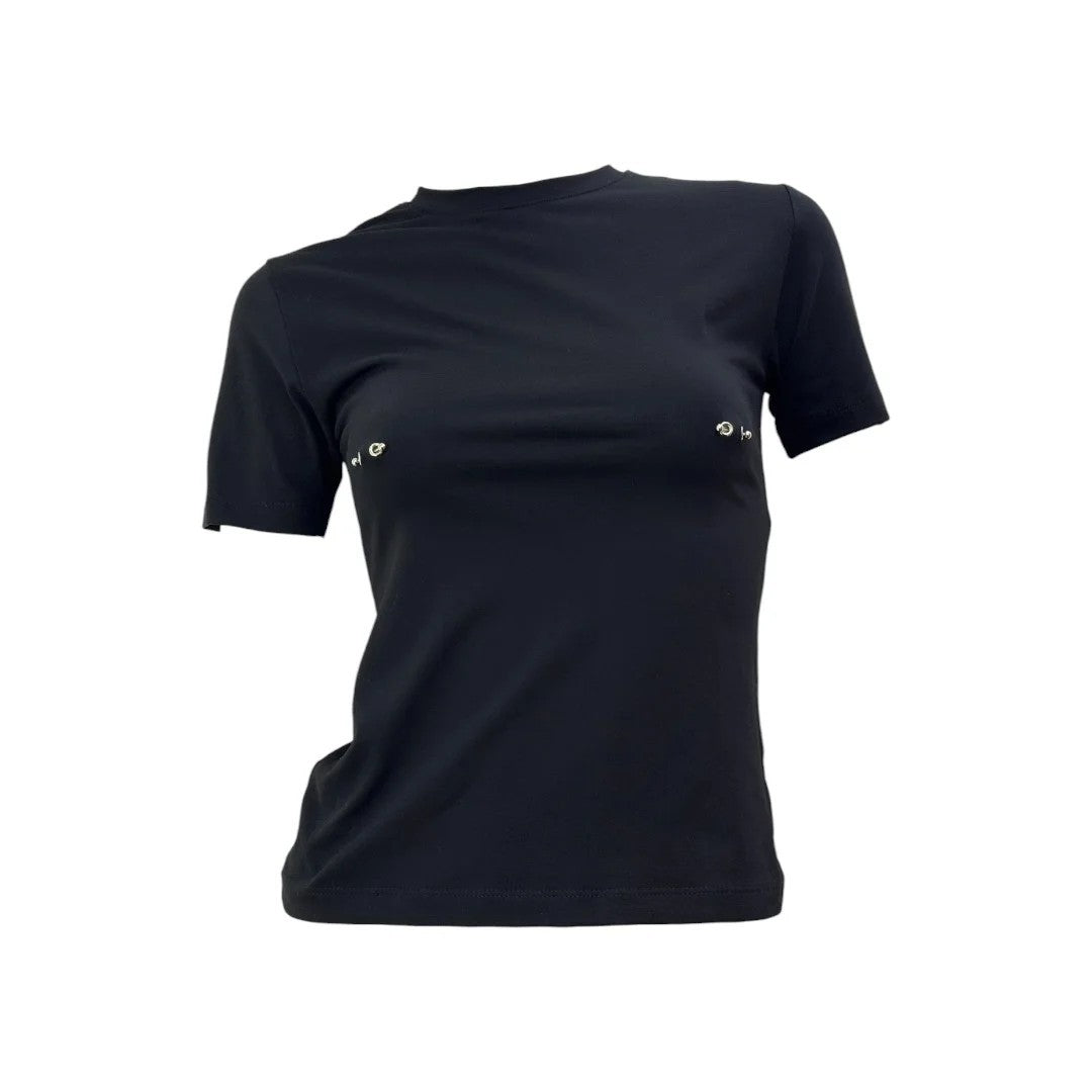 Ladies Fashion T-Shirt with Unique Jewelry Details StylebySassy