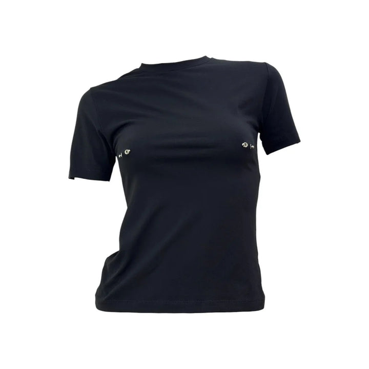 Ladies Fashion T-Shirt with Unique Jewelry Details StylebySassy