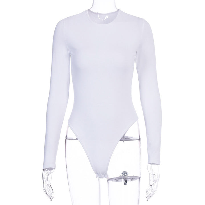 Women's Long Sleeve Bodysuit with Elegant Cut StylebySassy