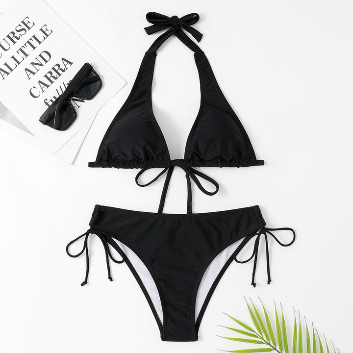 Women's triangle bikini with adjustable straps and stylish cut StylebySassy