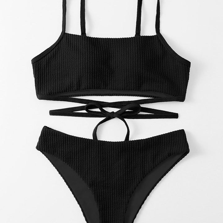 Ladies Bikini Set with playful wrap design StylebySassy