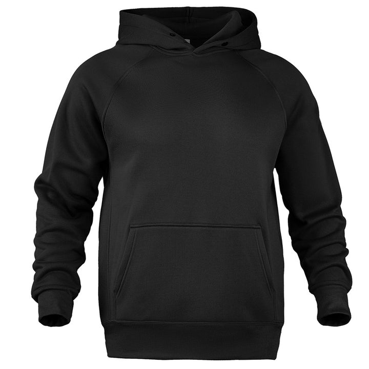 Unisex nan softer cotton fleece hoodie with kangaroo pocket and raglan sleeves StylebySassy