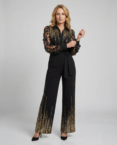 Ladies Jumpsuit Ladies Elegant Lace