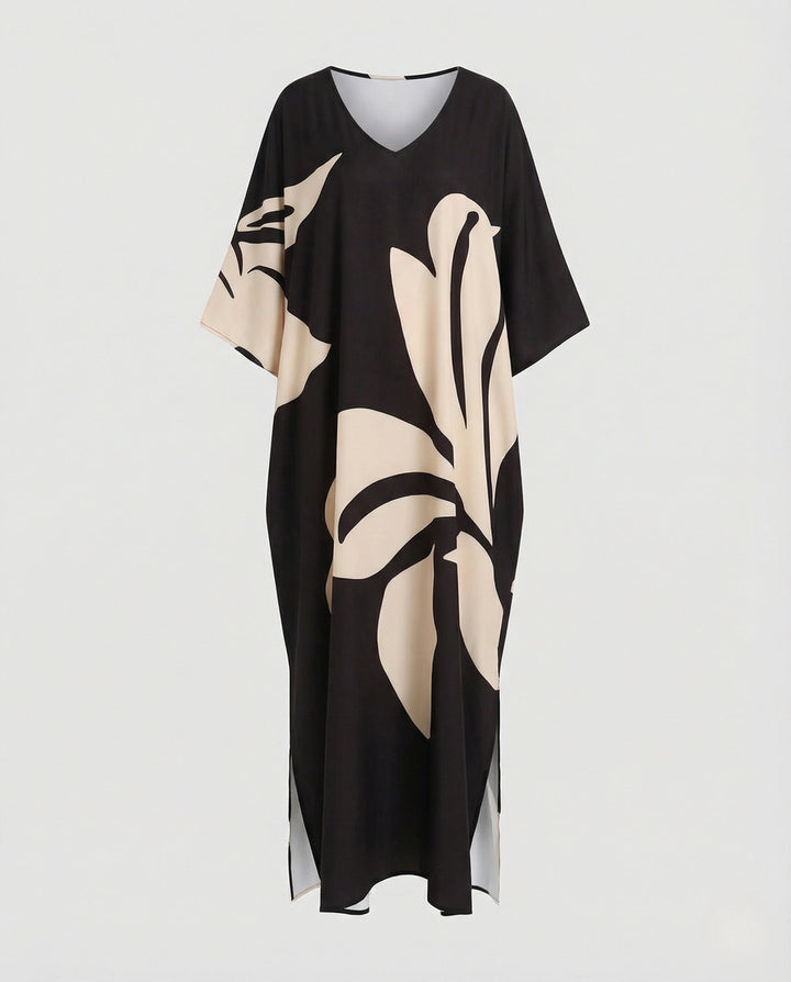 Women's Maxi Dress Kaftan V-Neck