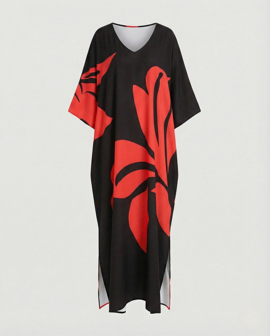 Women's Maxi Dress Kaftan V-Neck