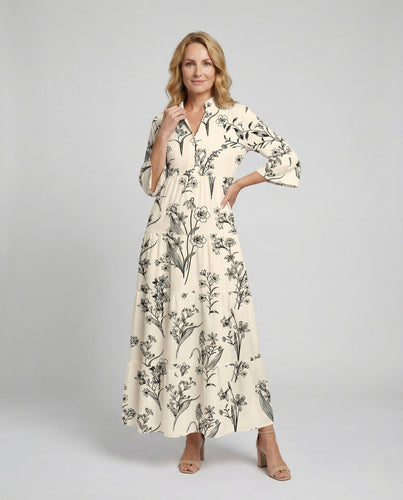 Women's Flower Dress Maxi Dress Floral