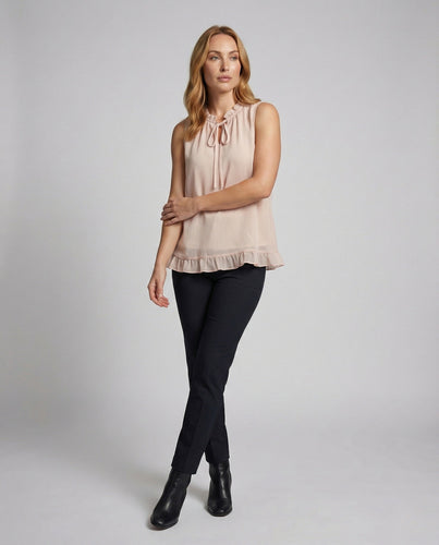 Women's Tie Collar Blouse with Oversized Bow