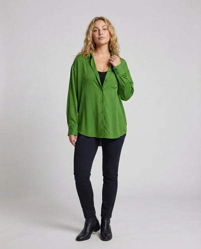 Women's Silk Look Blouse Wide