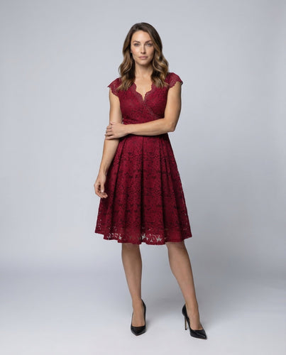 Ladies Lace Dress A-Line