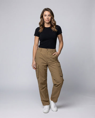 Women's Cargo Palazzo Pants