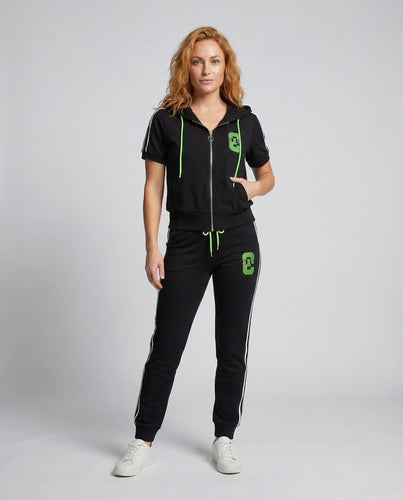 Ladies Jogging Set Zip-Up Hoodie