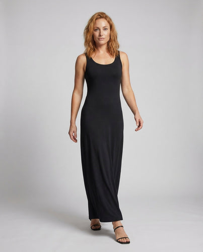 Women's Sleeveless Jersey Maxi Dress
